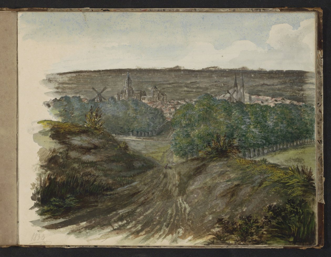 Udsigt over Cleves af Johannes Tavenraat
