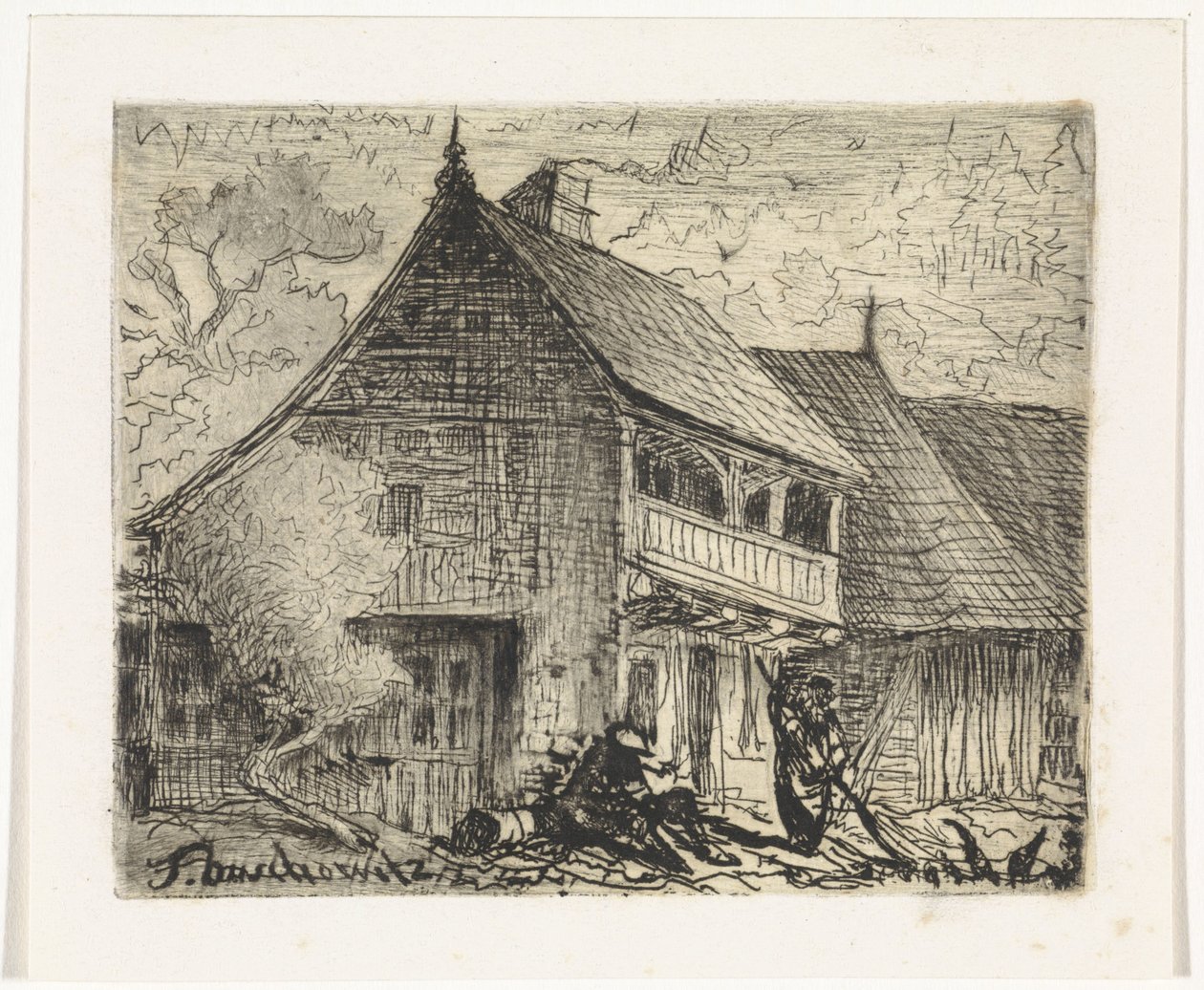 Sommerhus i Auschwitz i Bøhmen af Johannes Tavenraat