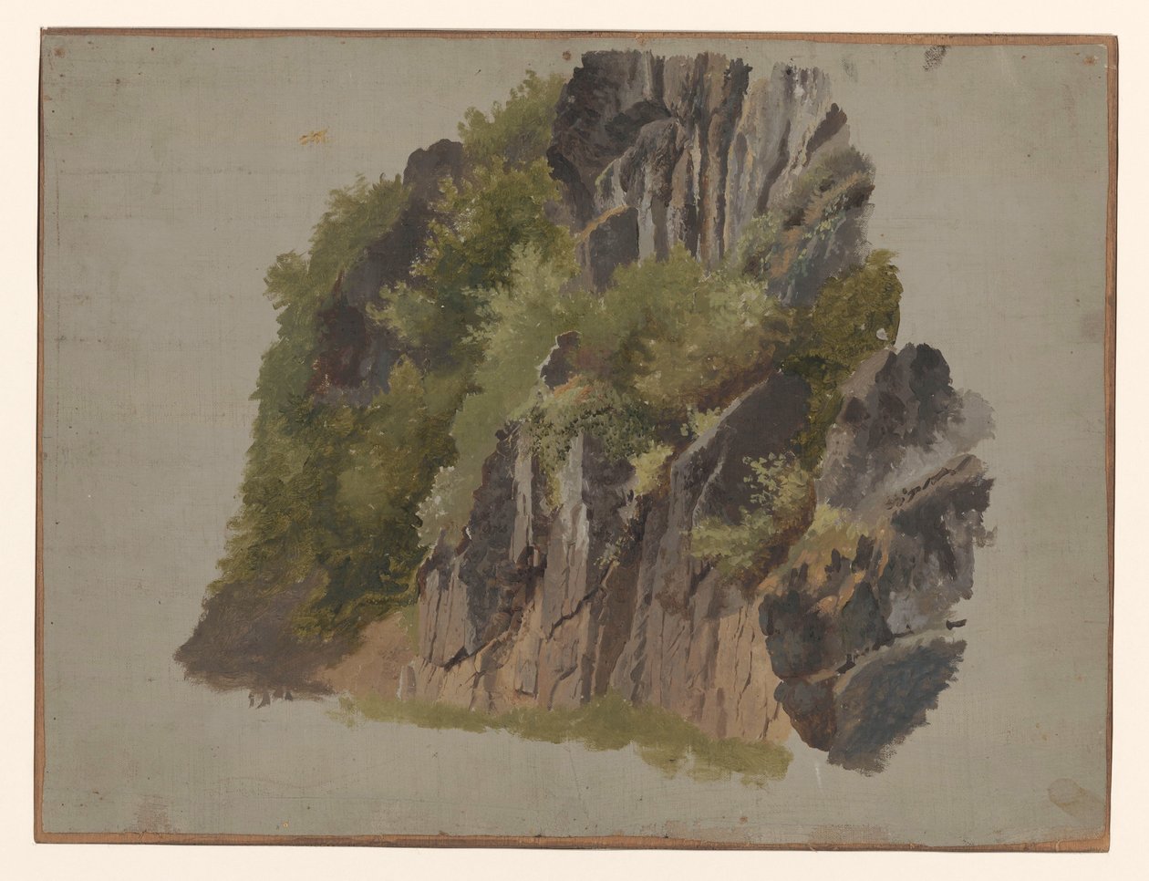 Klipper og vegetation af Johannes Tavenraat