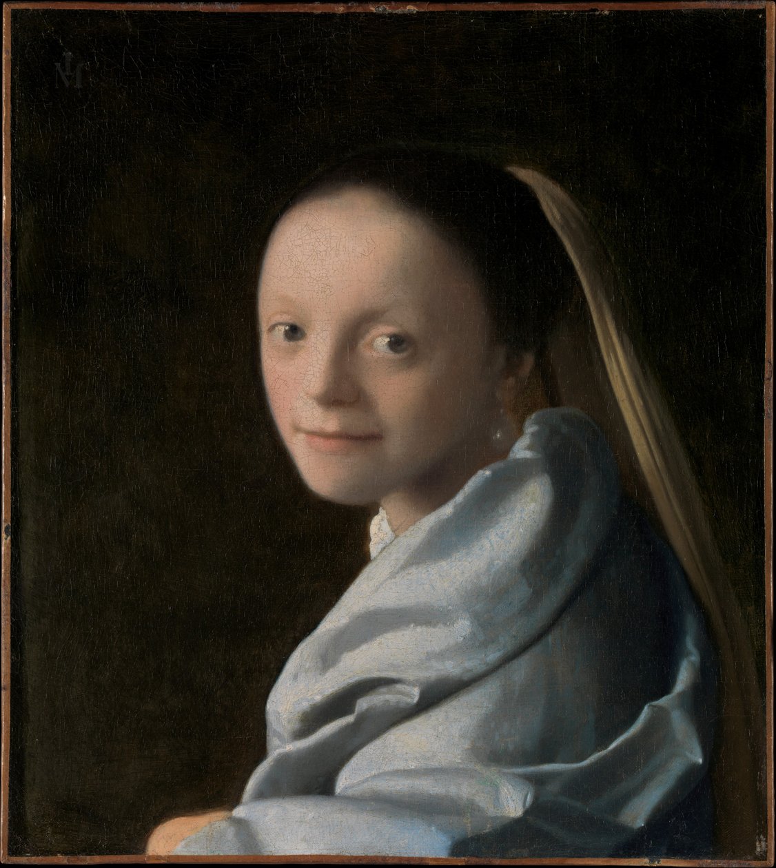 Studie einer jungen Frau af Johannes Vermeer