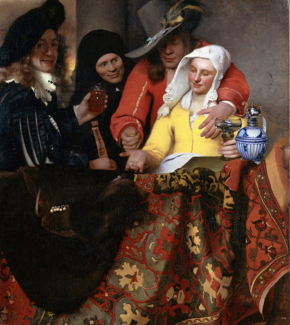 Die Kupplerin af Johannes Vermeer
