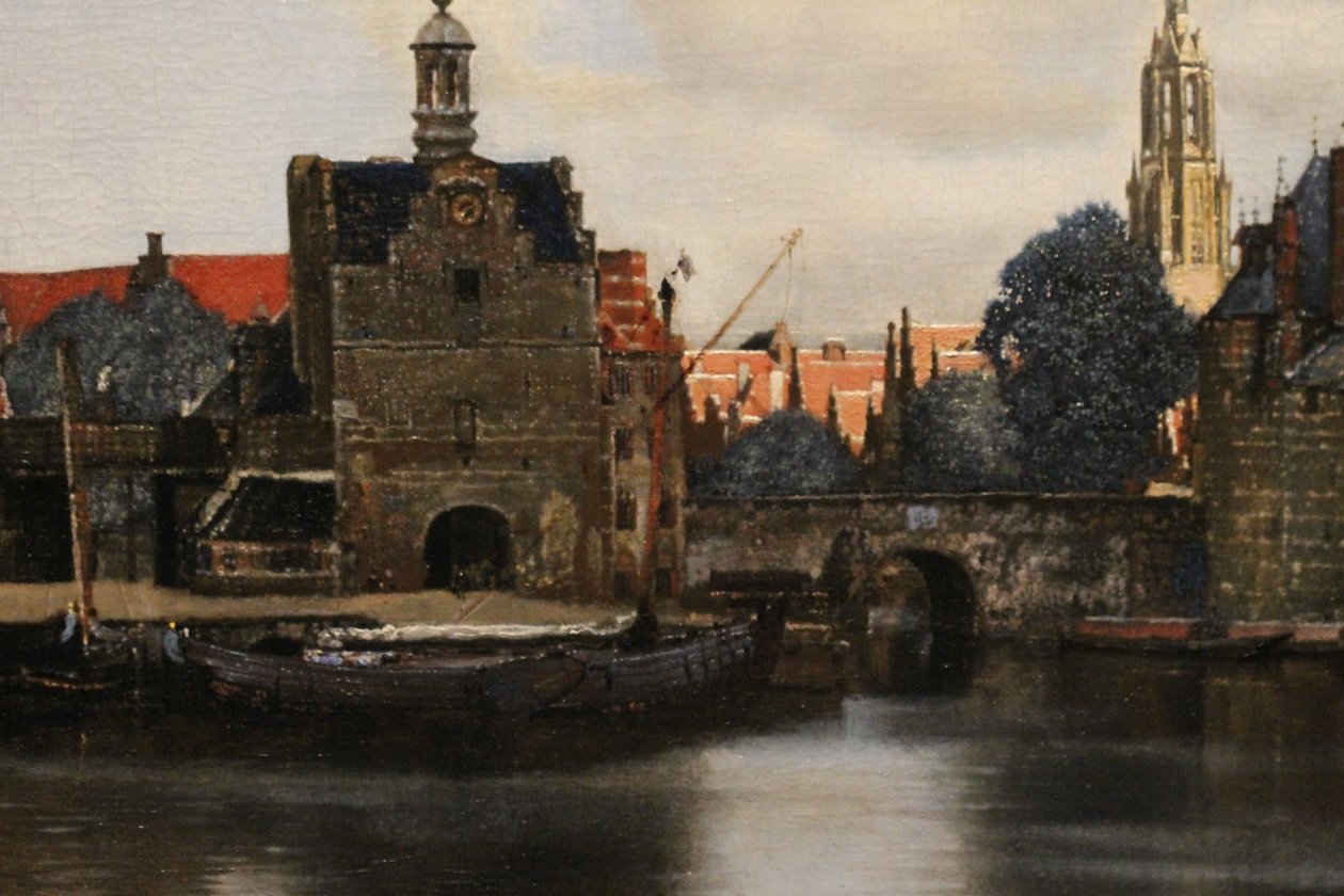 Udsigt over Delft af Johannes Vermeer