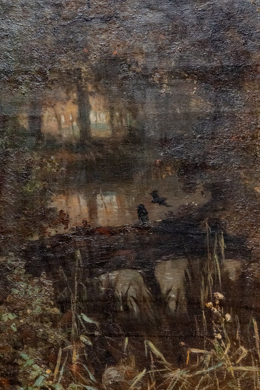 Tysk: Der Teich in Osterbeek Dammen ved Oosterbeek af Johannes Warnardus Bilders