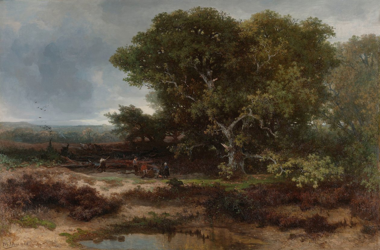 Heden nær Wolfheze af Johannes Warnardus Bilders