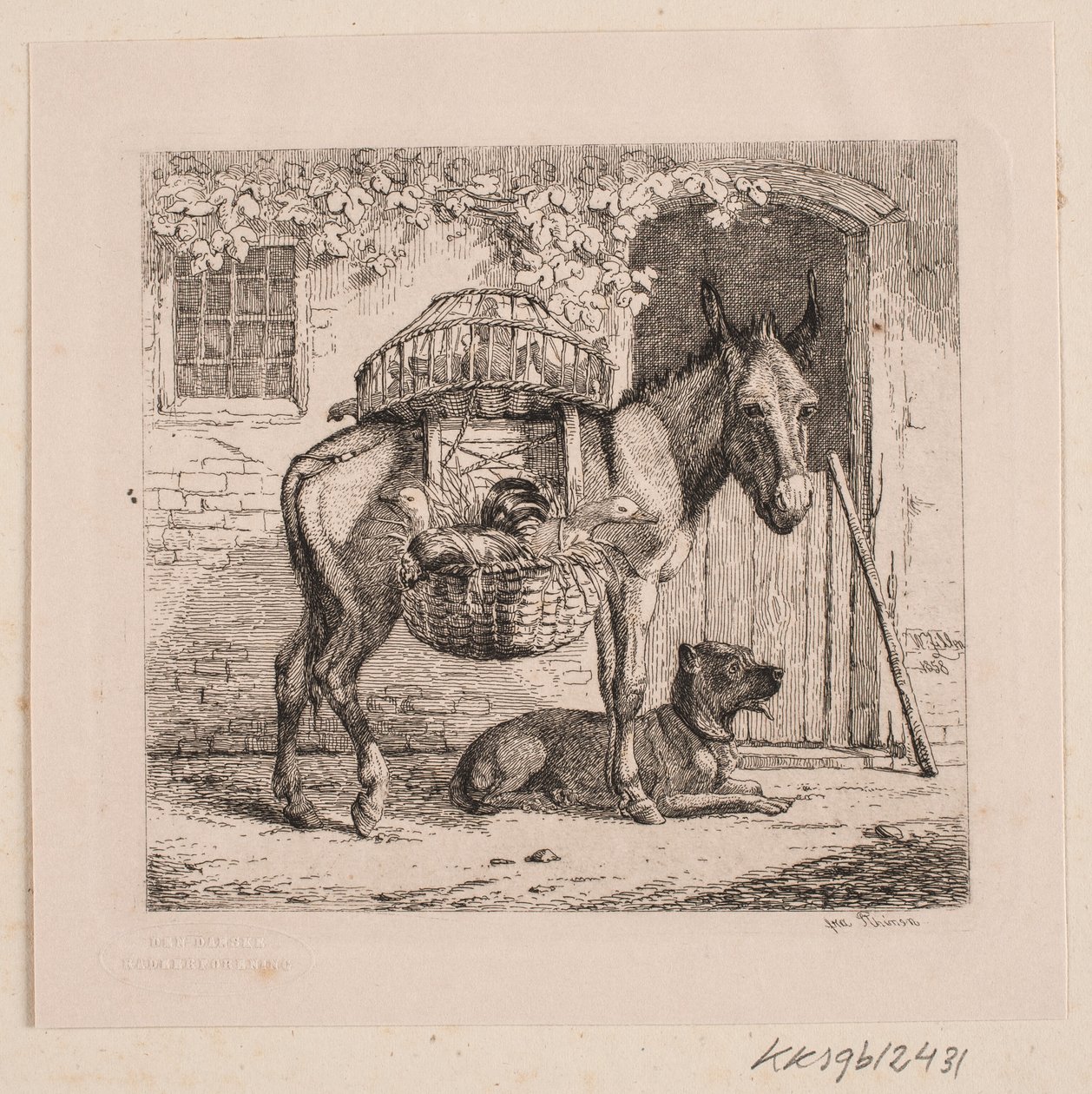 Hønsekræmmerens æsel af Johannes Wilhelm Zillen
