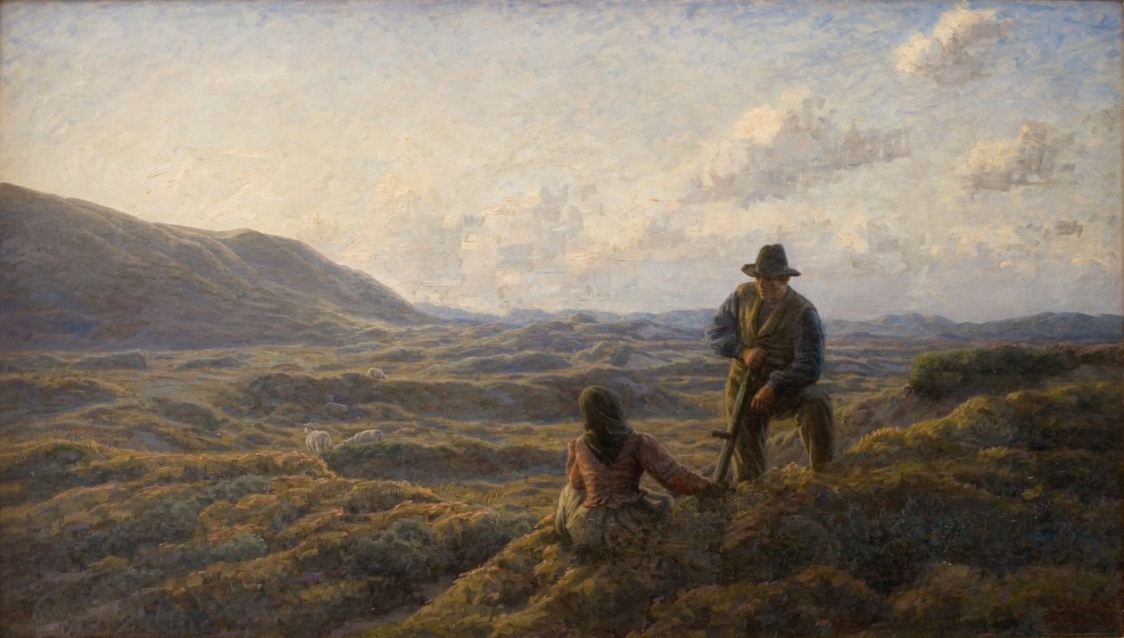 Idyl på heden af Johannes Wilhjelm