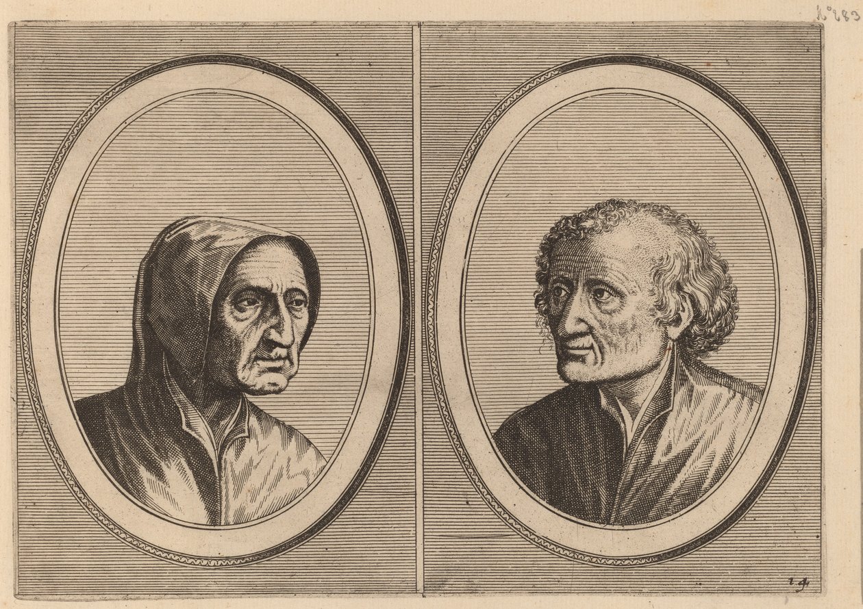 "Erlijcke Lyn" og "Snoepighe Steeve" af Johannes and Lucas van Doetechum after Pieter Bruegel the Elder