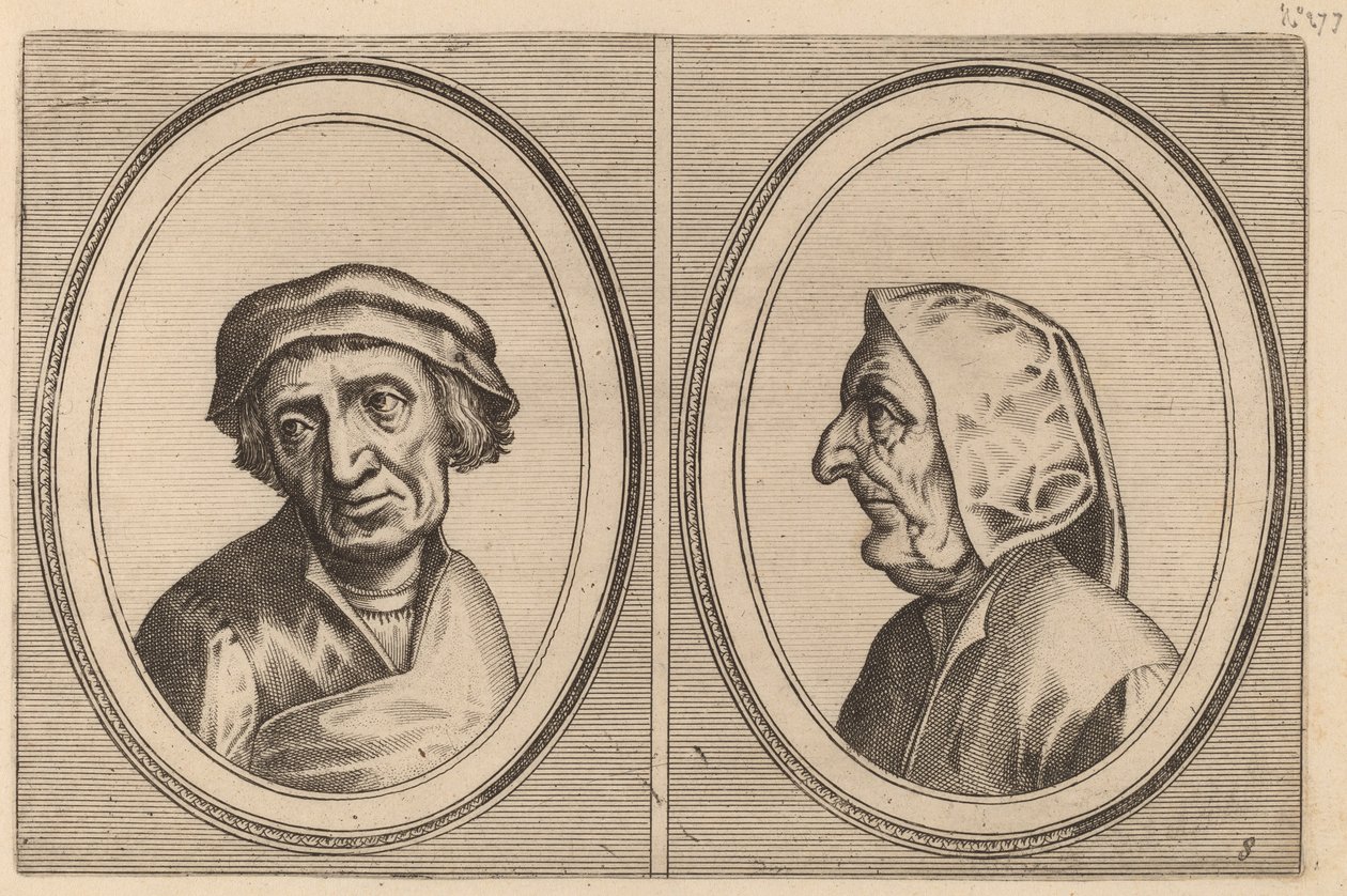 "Goelijeke Floor" og "Kinne Snavels" af Johannes and Lucas van Doetechum after Pieter Bruegel the Elder