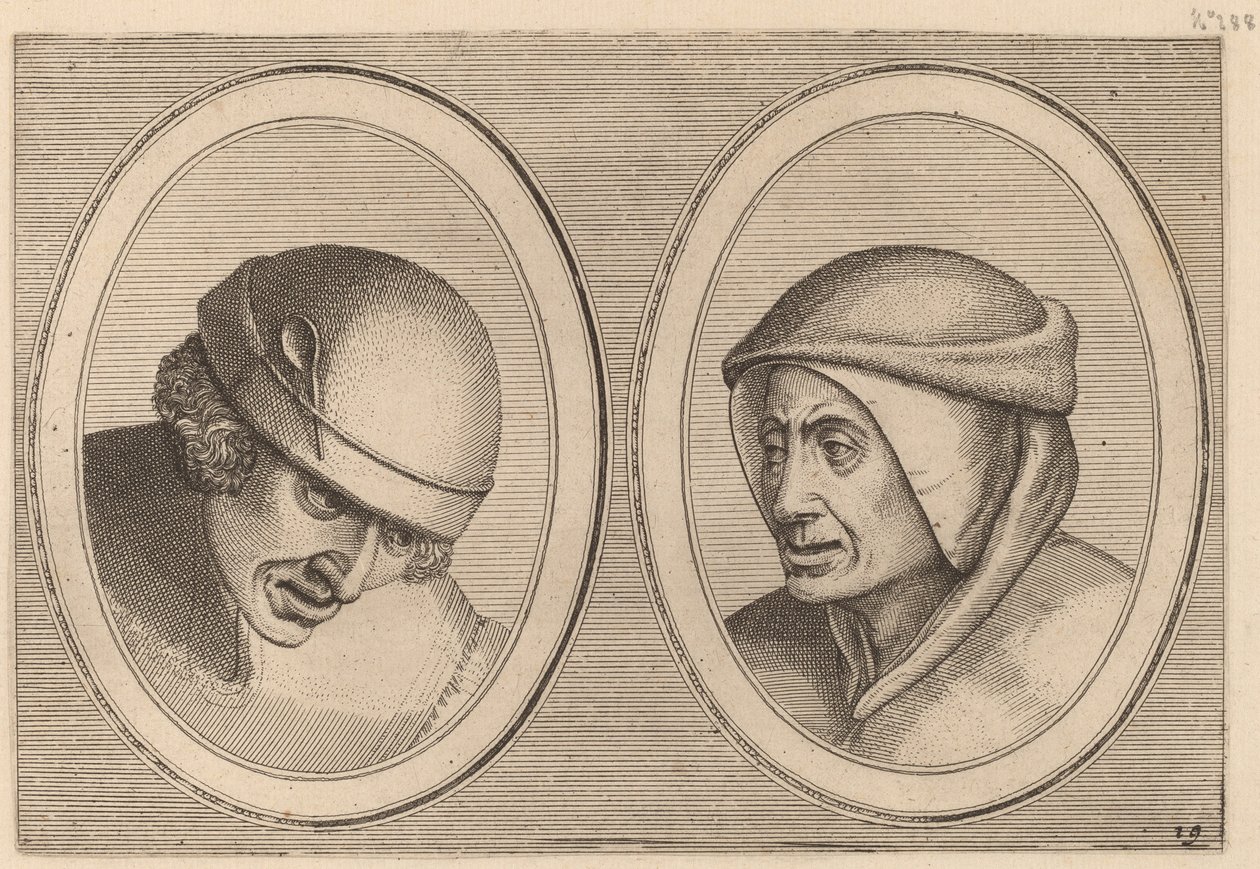 "Houte Klaes" og "Kommer-stoofs" af Johannes and Lucas van Doetechum after Pieter Bruegel the Elder