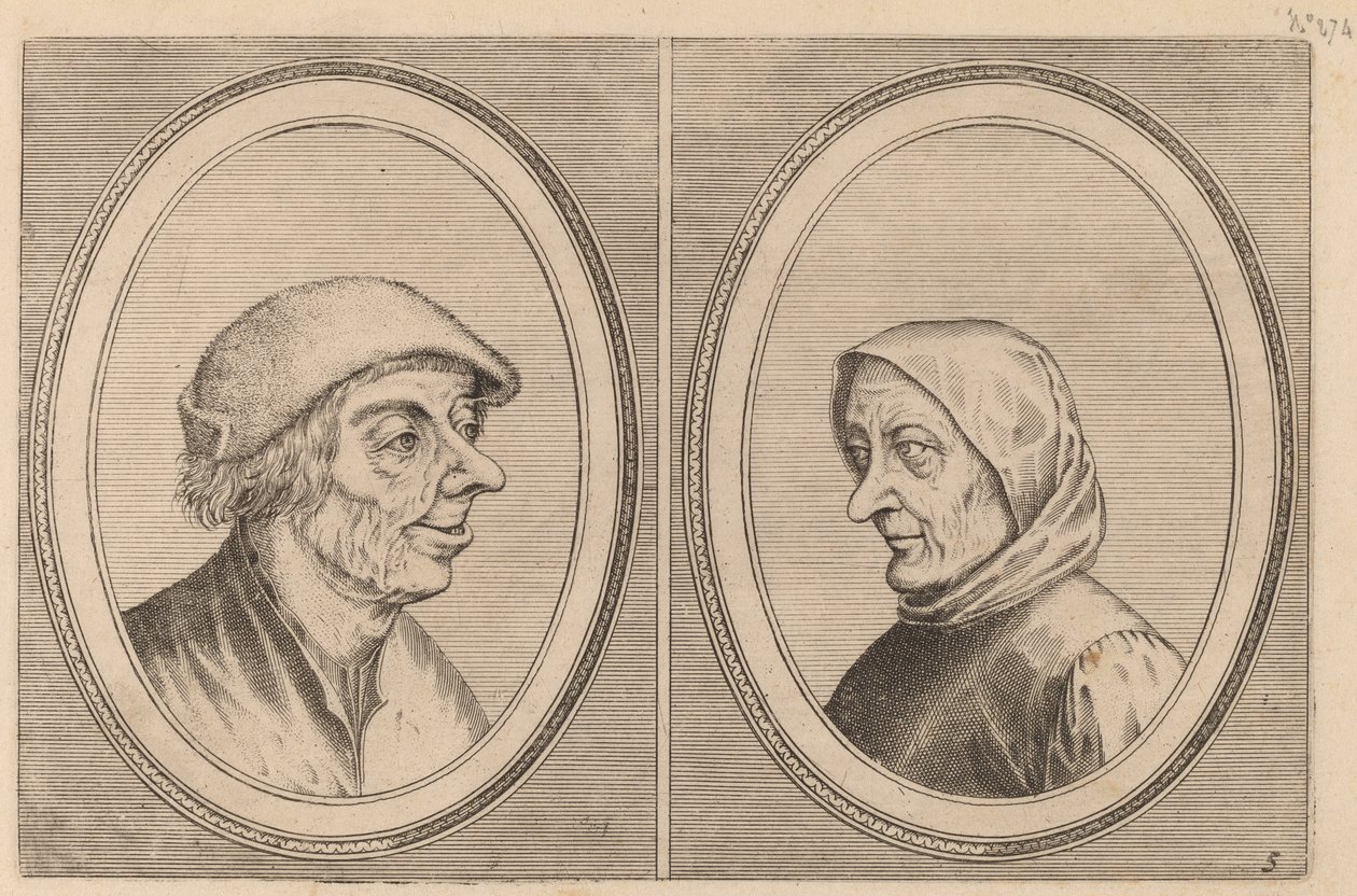 "Mondighe Melis" og "Smeerighe Els" af Johannes and Lucas van Doetechum after Pieter Bruegel the Elder