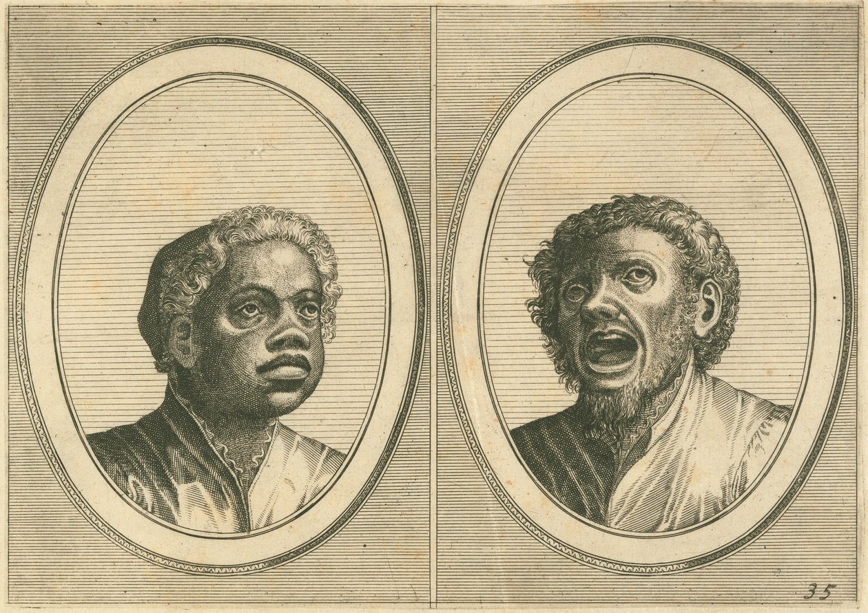 "t Moye Molletje" og "Melis Bocke-baert" af Johannes and Lucas van Doetechum after Pieter Bruegel the Elder