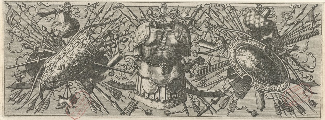 tyrkisk våben Panoplia sev armamentarium... (serietitel) af Johannes of Lucas van Doetechum