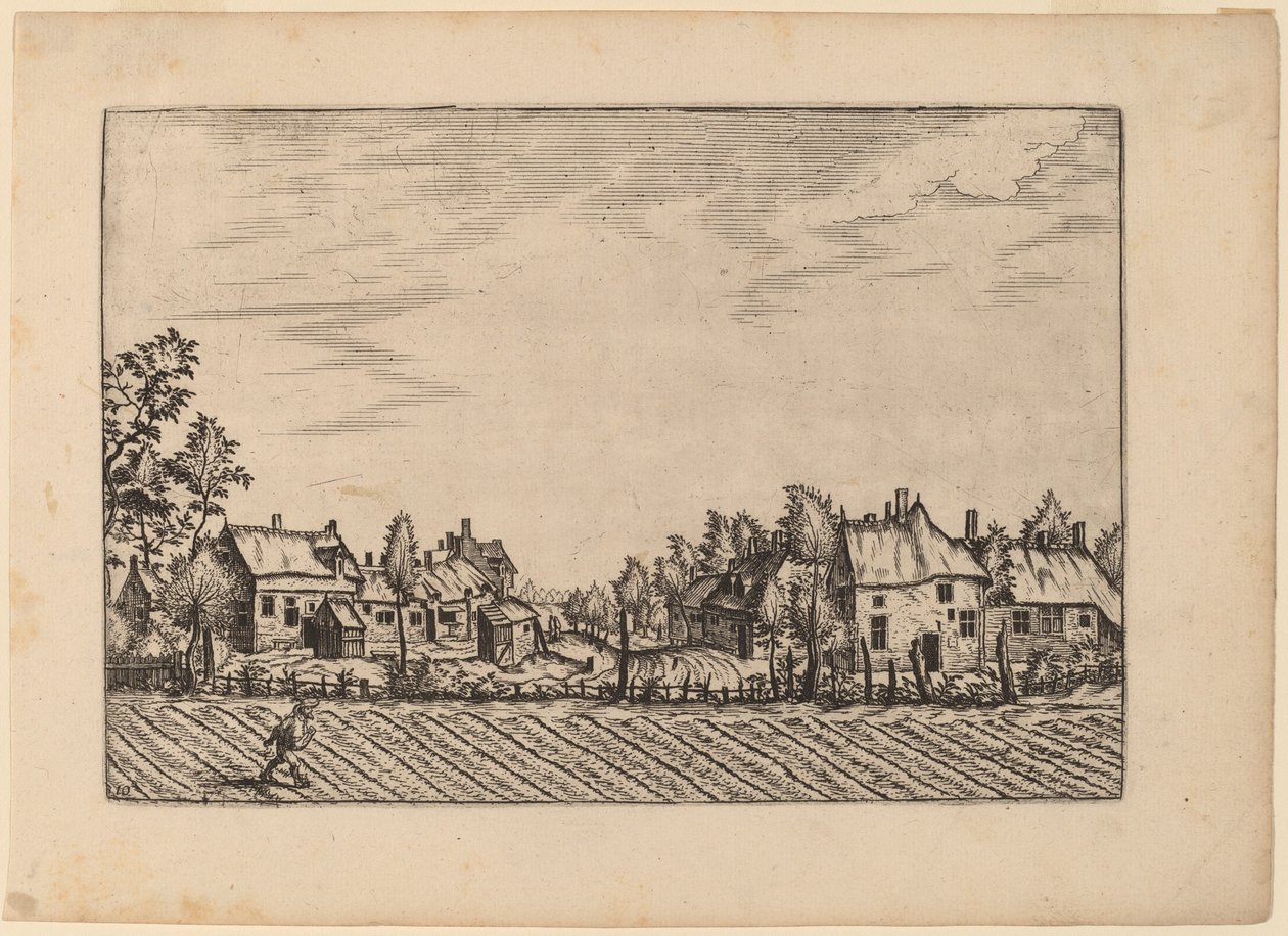 Gårde af Johannes van Doetechum, the Elder and Lucas