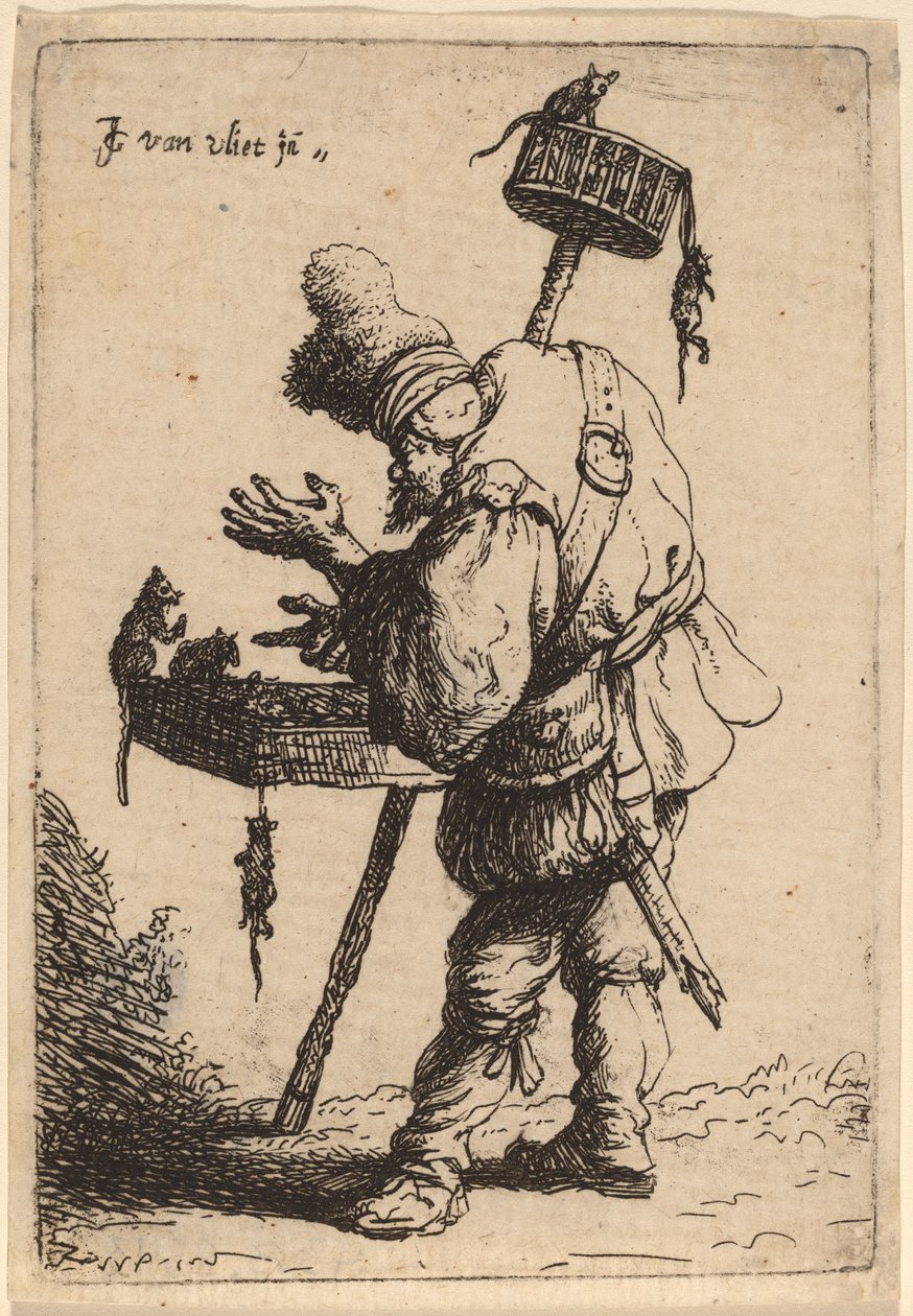 Rottefangeren af Johannes van Vliet