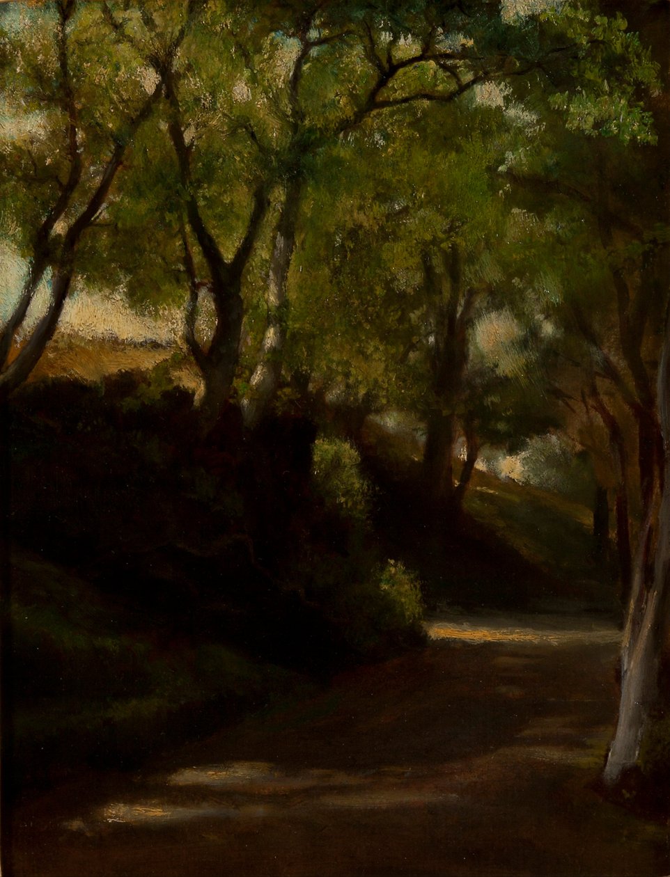 I The Glen, Portsmouth, Rhode Island af John La Farge or Lafarge