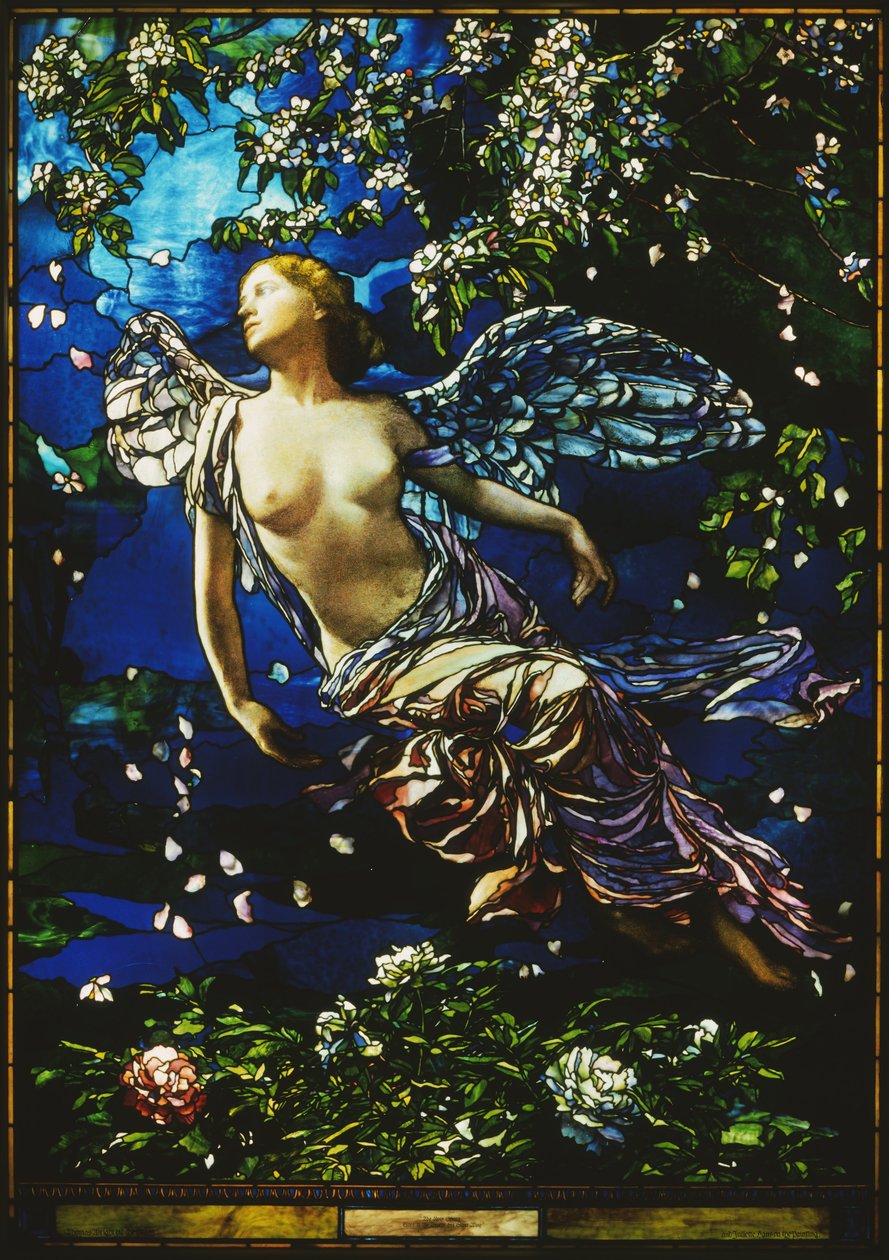 Forår af John La Farge or Lafarge