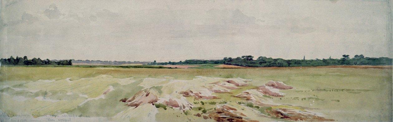 Battlefield of Agincourt, 25. oktober 1415 af John Absolon