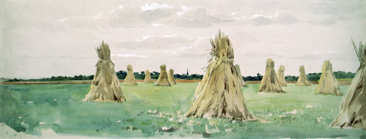 Battlefield of Agincourt, 25. oktober 1415 af John Absolon