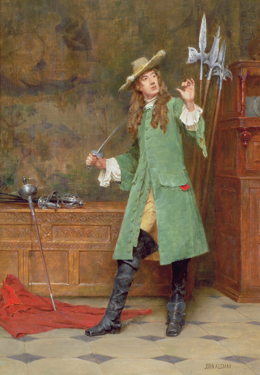 The Dashing Cavalier (en af et par, se også 59353) af John Arthur Lomax