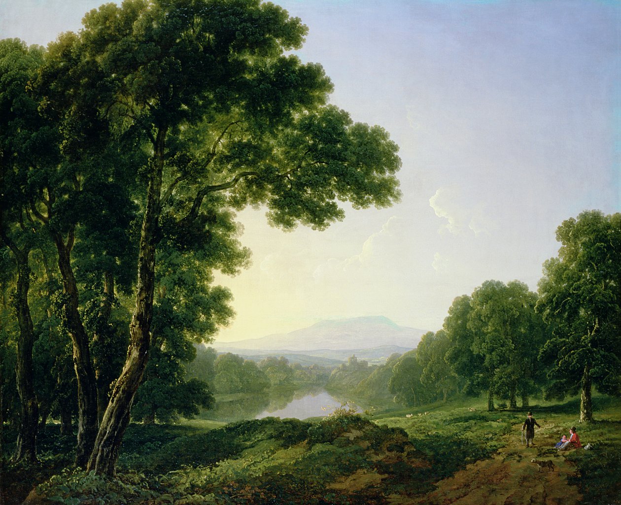 Lismore Castle, Waterford, Irland af John Arthur O