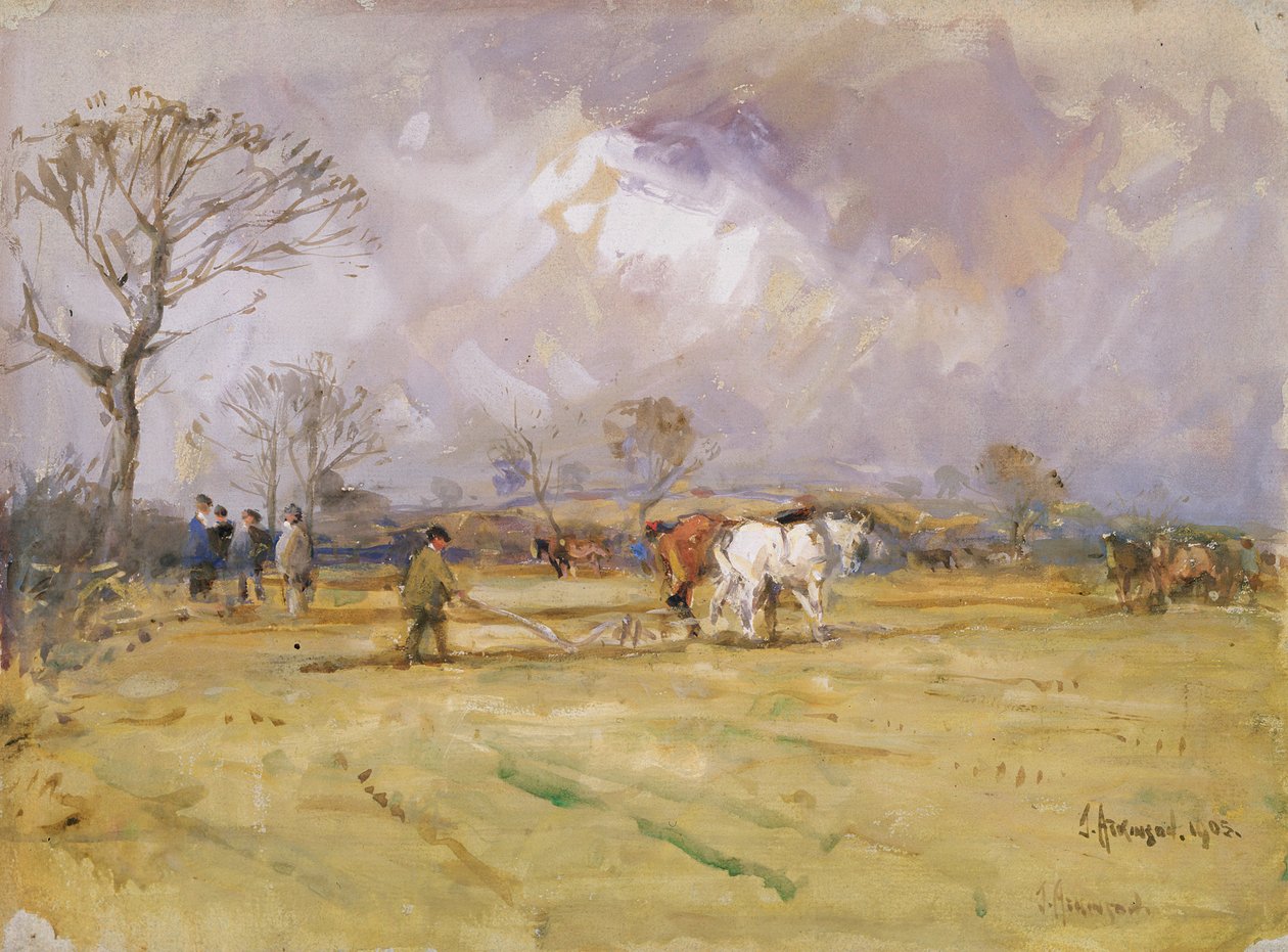 Plovholdet, 1905 af John Atkinson