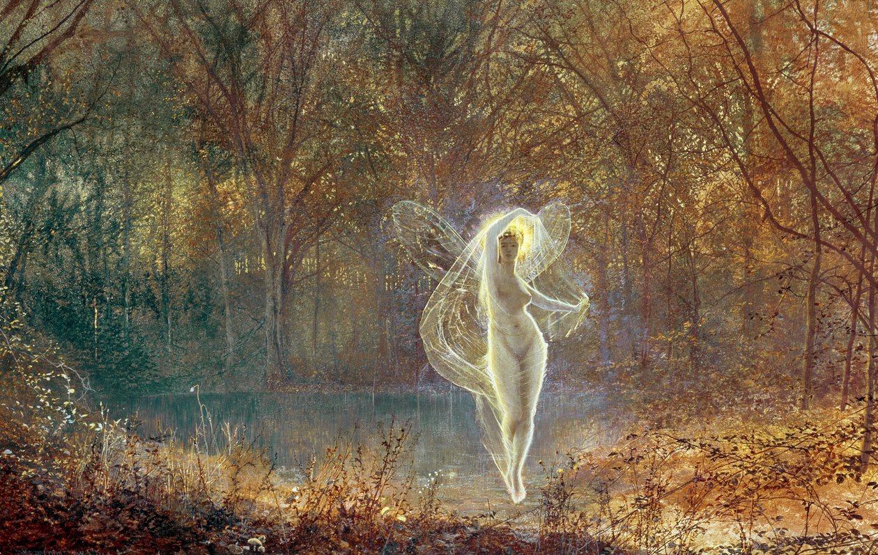 Efterår, 1871 af John Atkinson Grimshaw