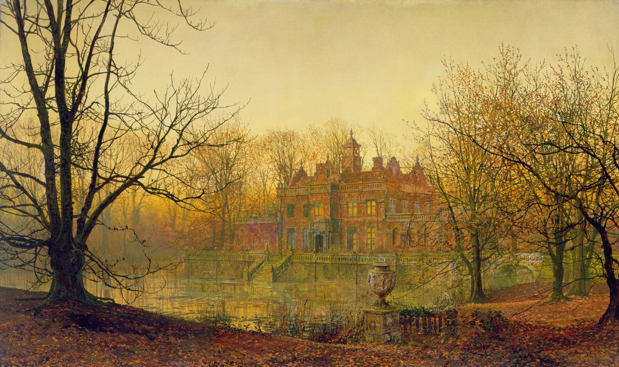 I Sere and Yellow Leaf, 1879 af John Atkinson Grimshaw