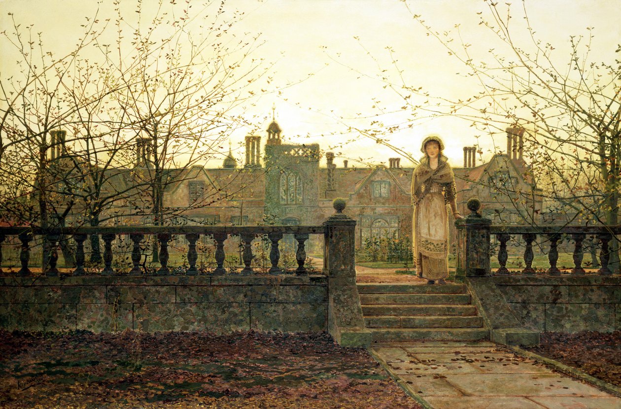 Kvinde rigelig af John Atkinson Grimshaw