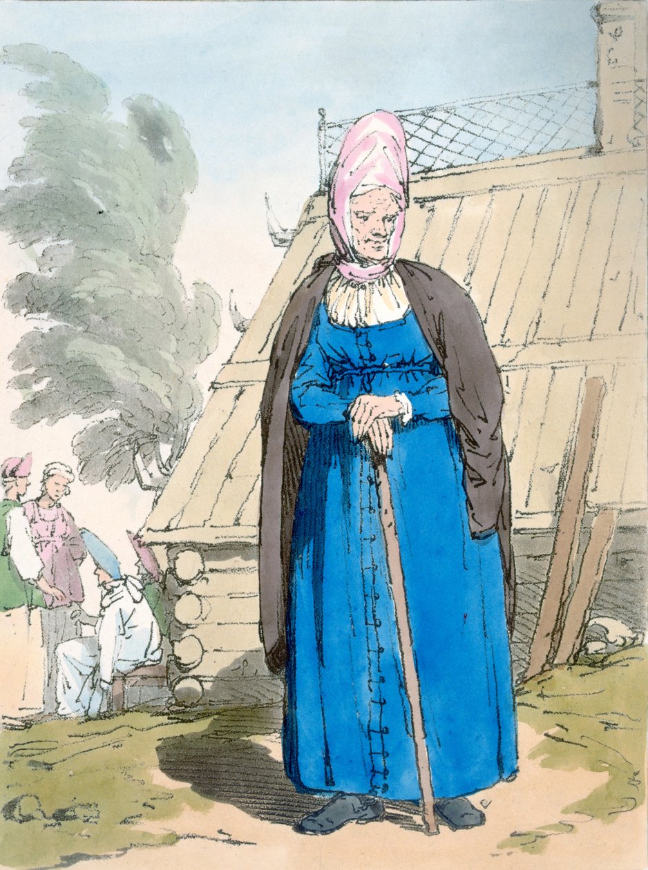 Baba eller gammel kvinde af John Augustus Atkinson