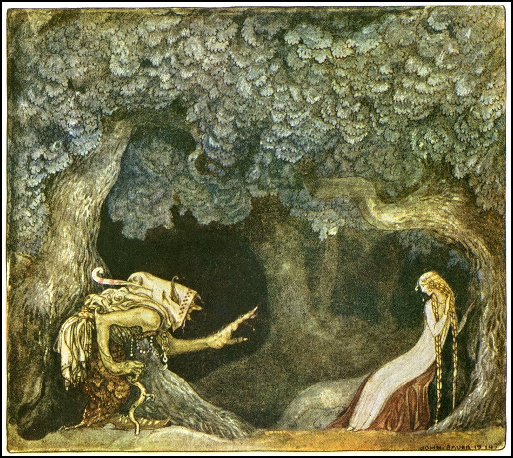 Hvis en anden græder, når du griner, får du tårerne tilbage af John Bauer