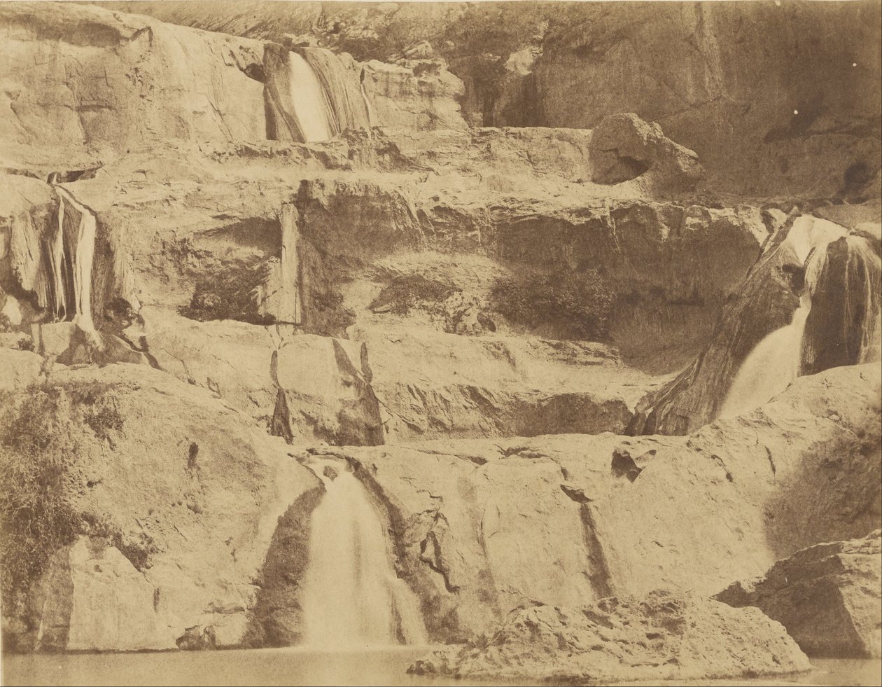 (El-Ourit vandfald, Tlemcen, Algeriet) af John Beasly Greene