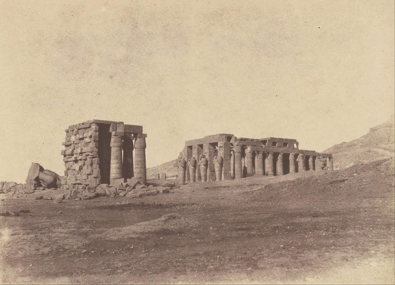 (Ramesseum, Theben) af John Beasly Greene