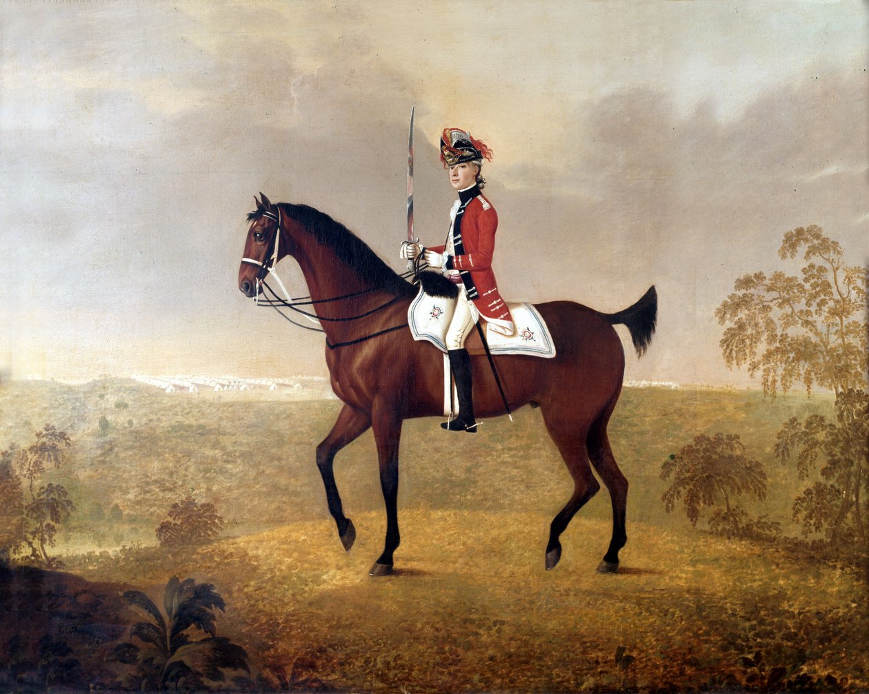 Thomas Boothby Parkyns (1755-1800) 1780 af John Boultbee