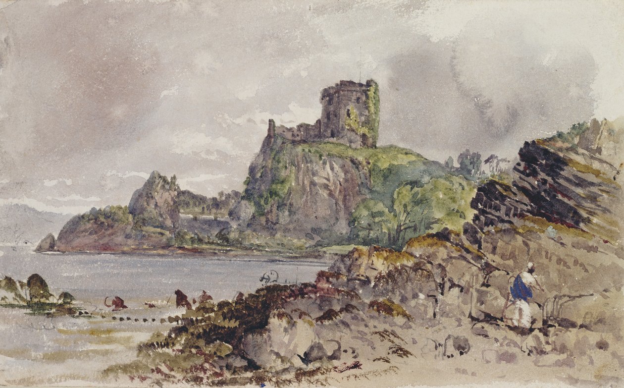 Donolly Castle, Skotland af John Brett