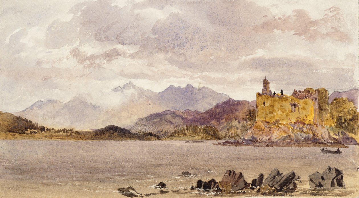 Loch Awe, Skotland af John Brett