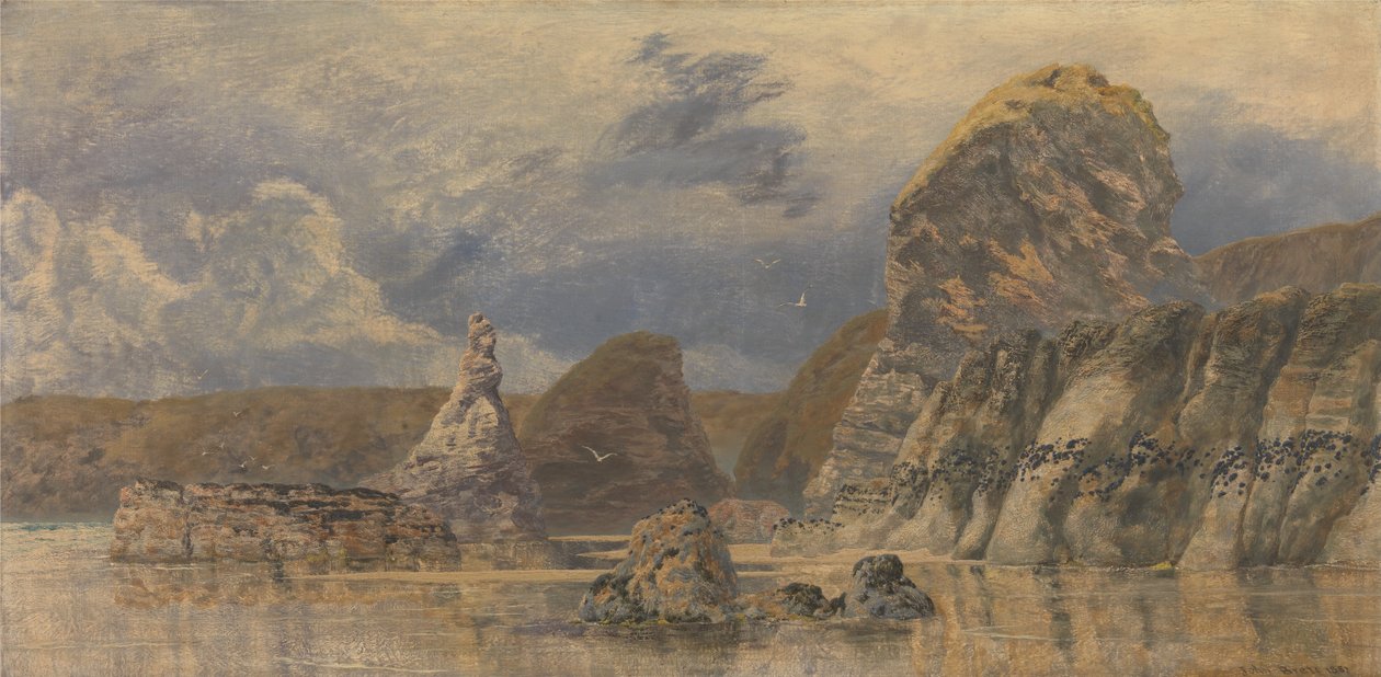 Seascape af John Brett