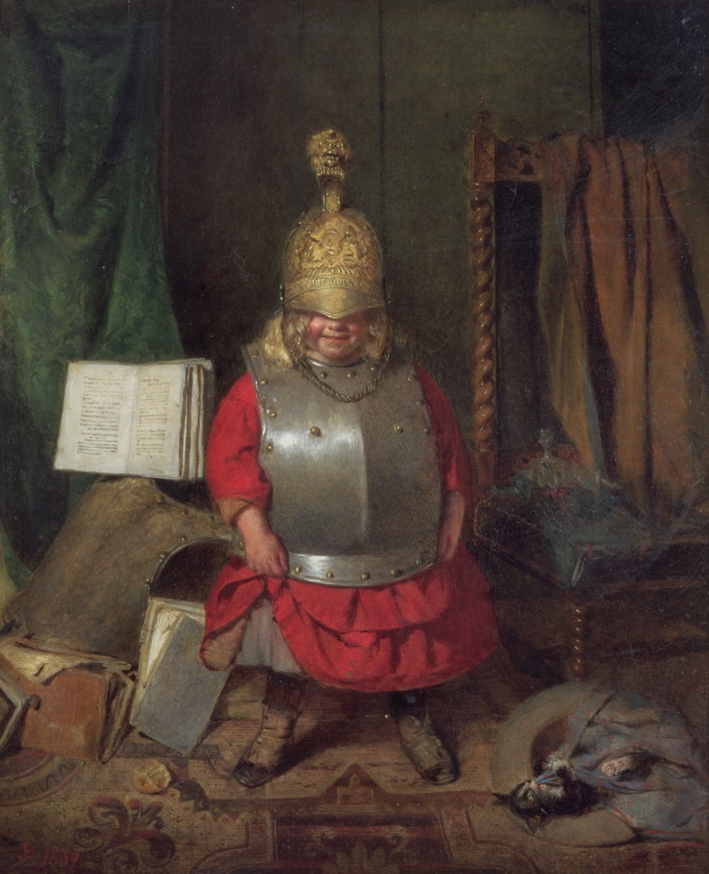 Lille Soldat af John Burr
