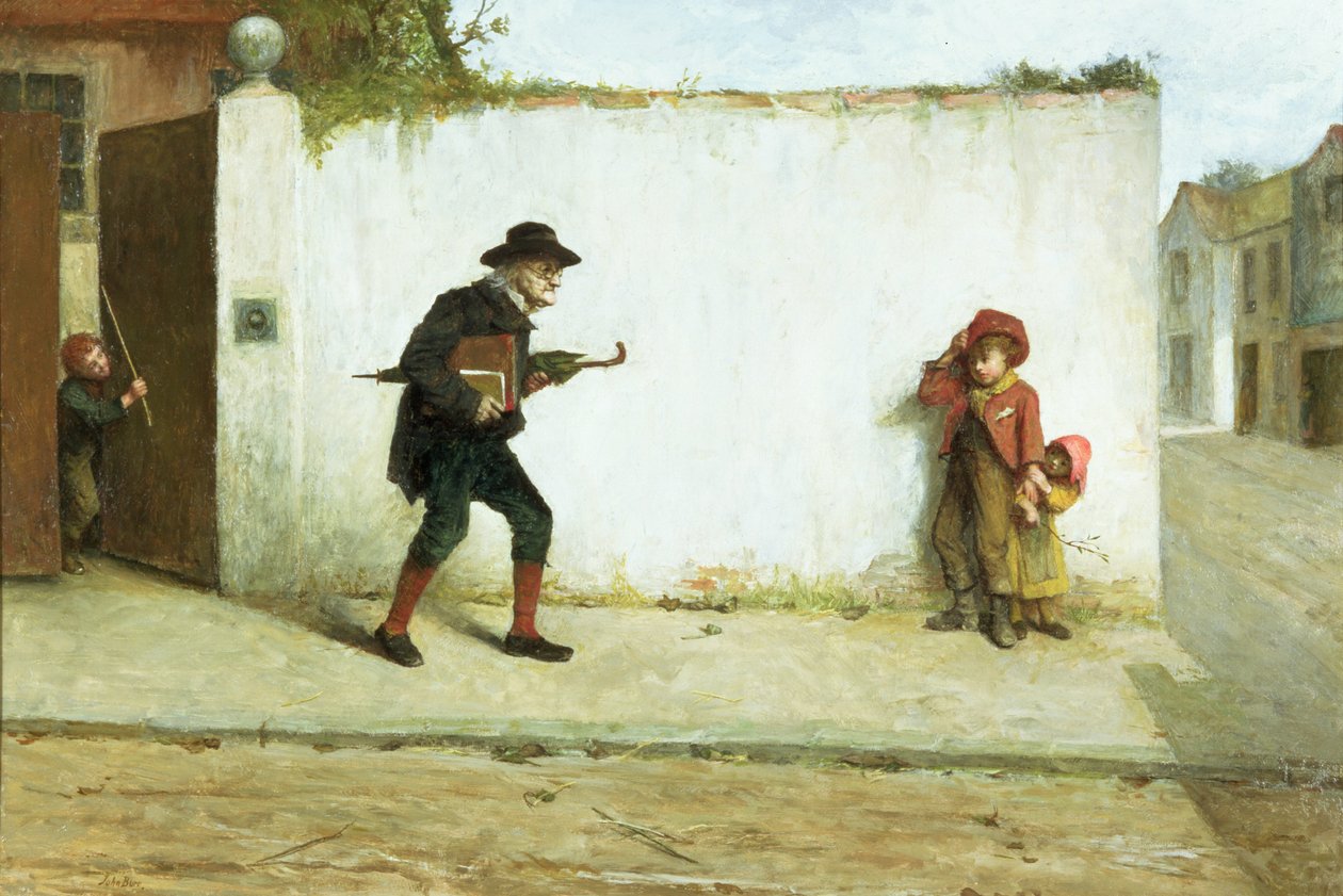 Den gamle dominie af John Burr