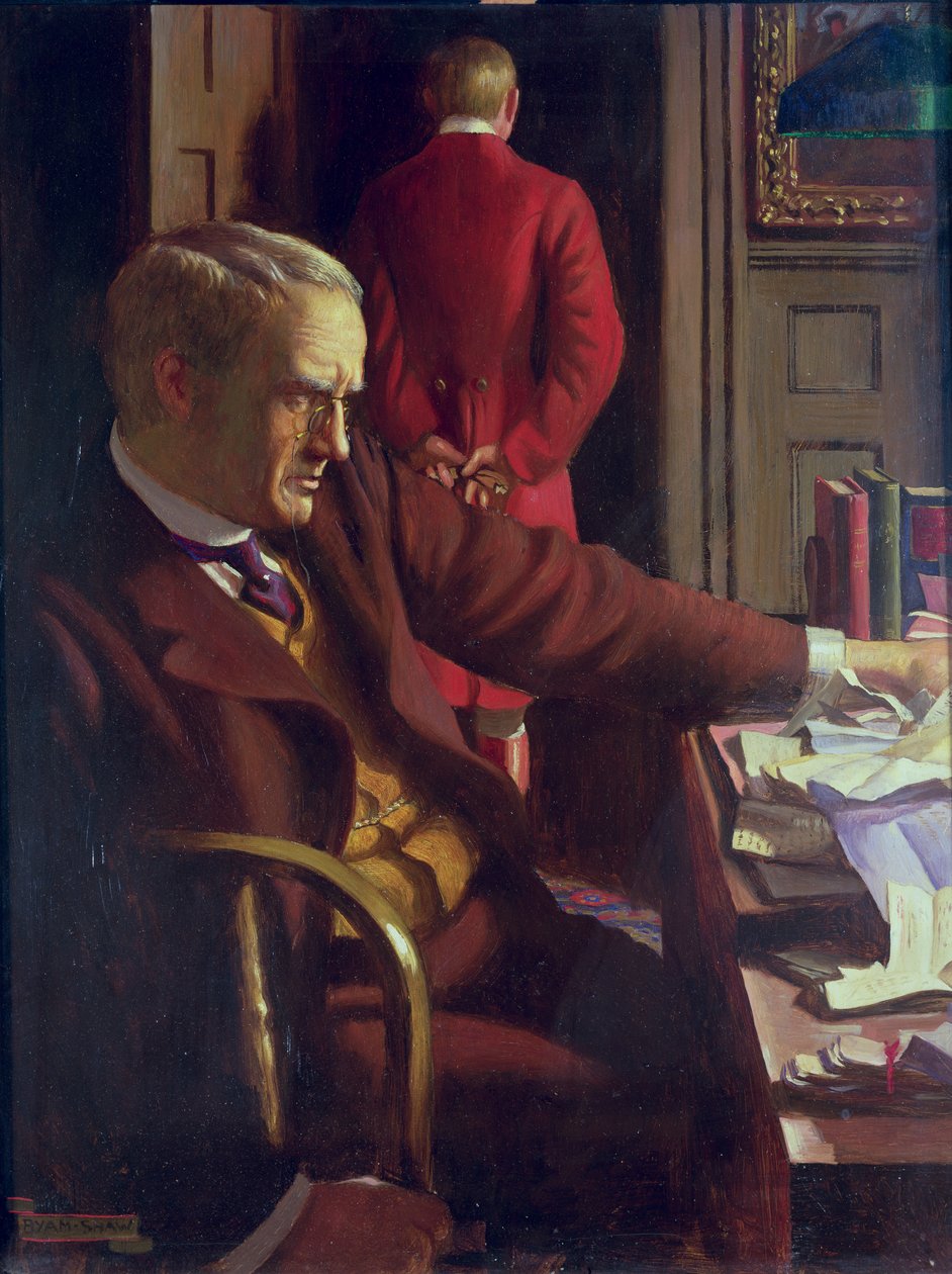 Og han avlede en søn, og der var intet i hans hånd (Prædikeren V:14) af John Byam Liston Shaw