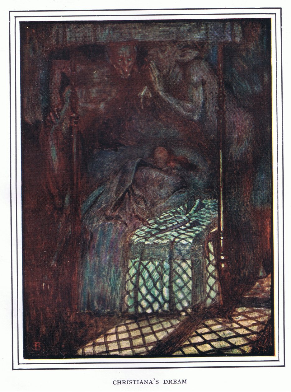 Christianas drøm af John Byam Liston Shaw