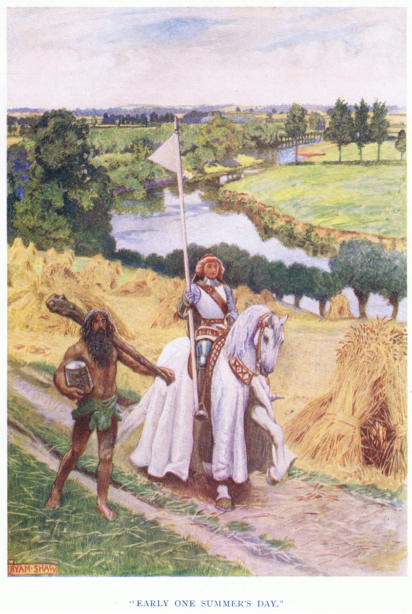 Tidligt en sommerdag, 1928 af John Byam Liston Shaw