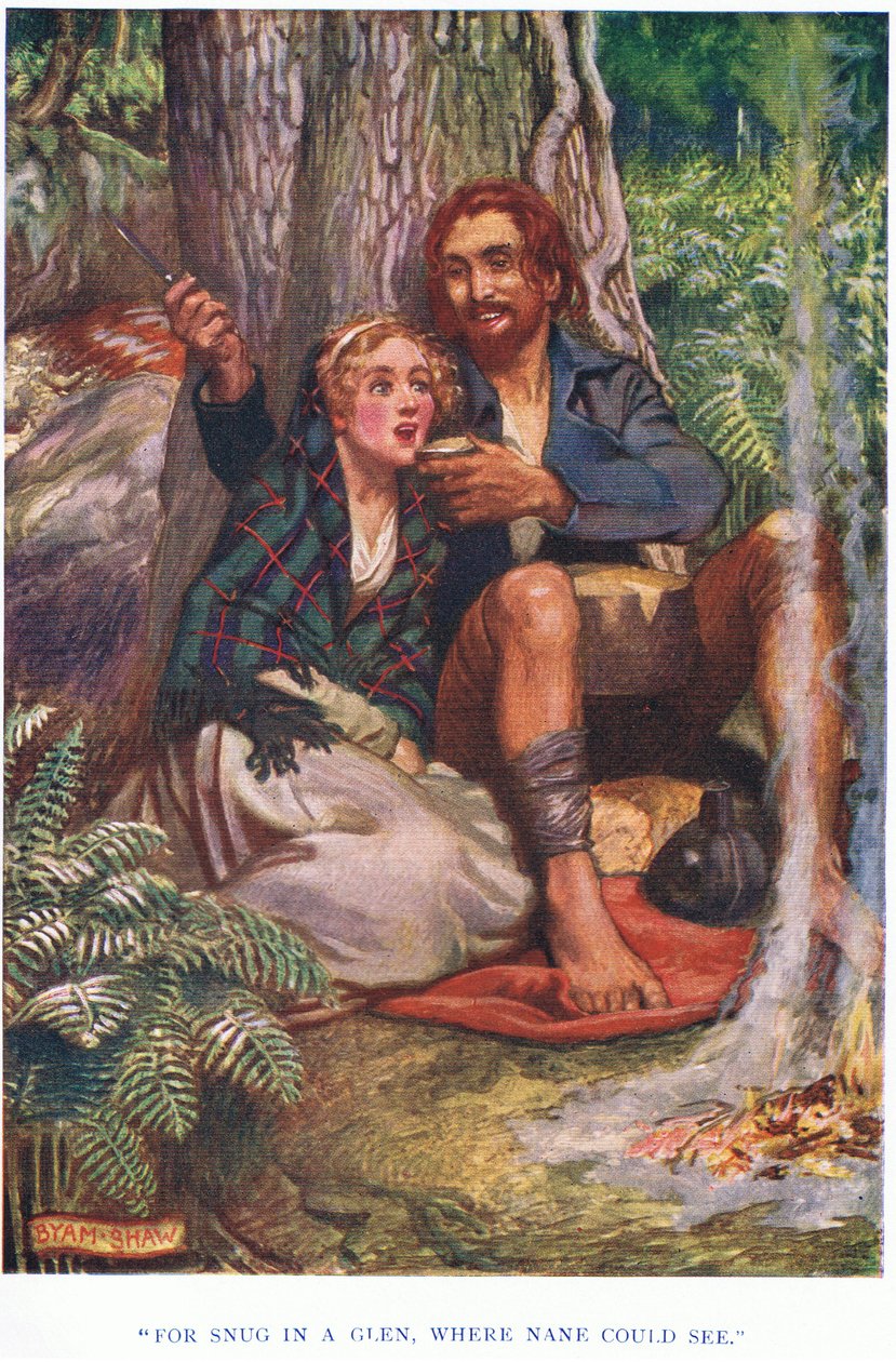 For lunt i en dal, hvor Nane kunne se, 1928 af John Byam Liston Shaw