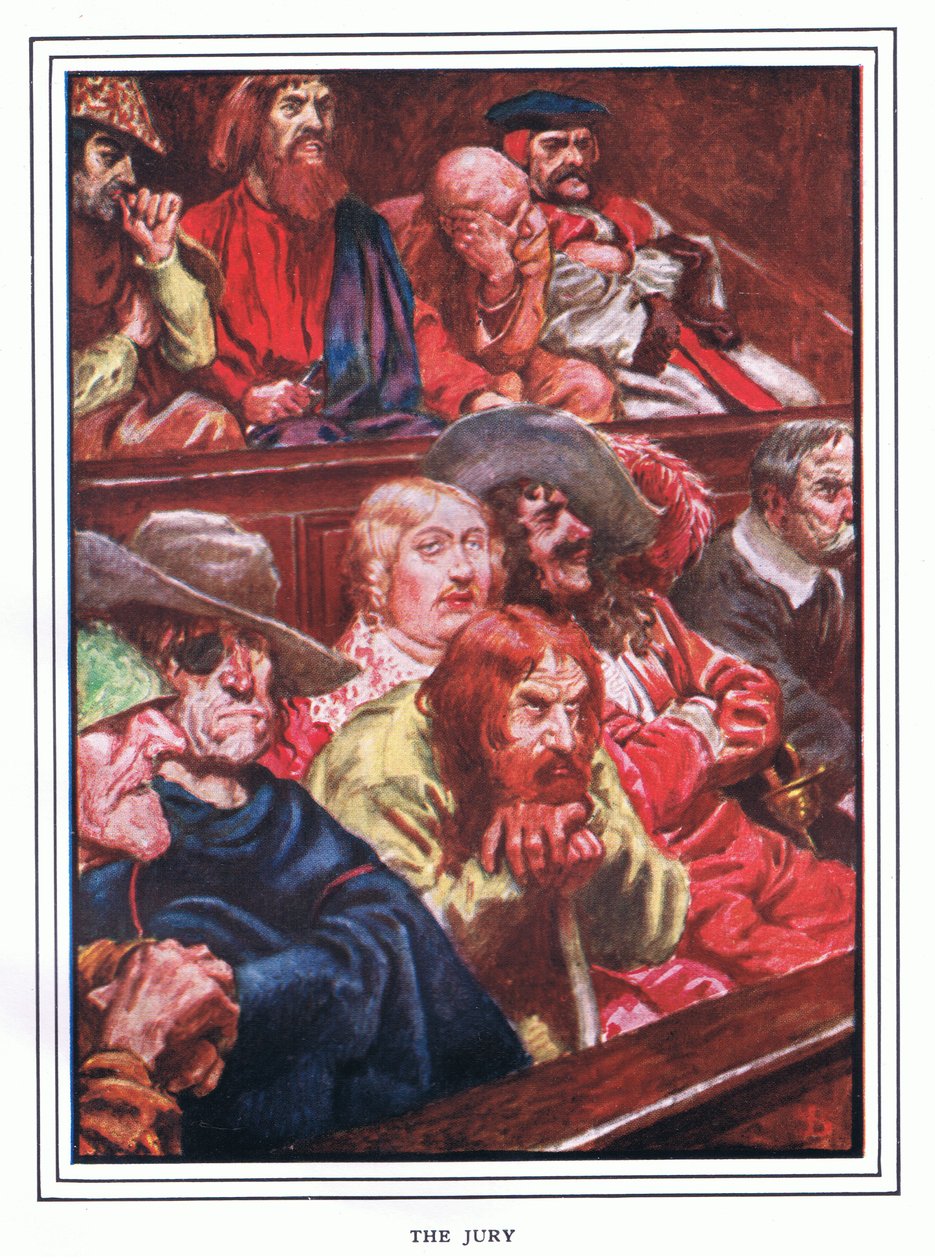 Juryen af John Byam Liston Shaw