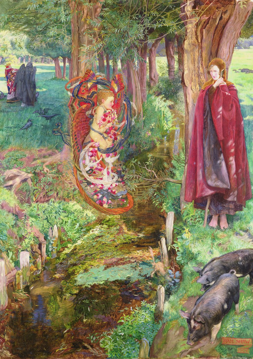 Tid og Tilfældighed sker for alle ens, 1901 af John Byam Liston Shaw
