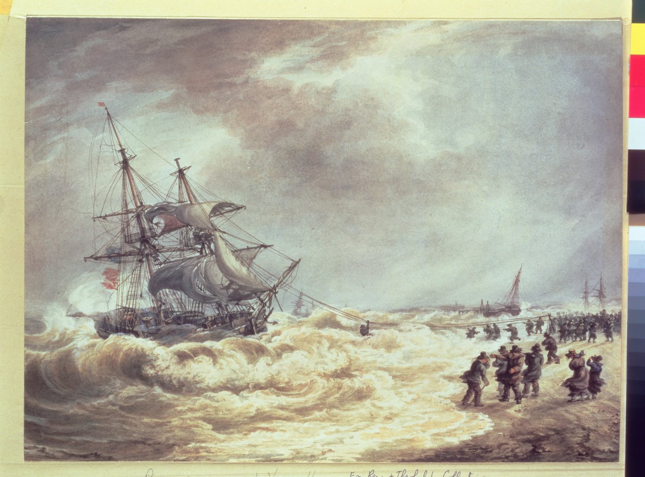 Redning af en besætning ved Gorleston af John Cantiloe Joy