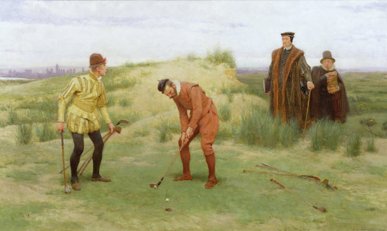 Under prædikenerne, 1896 (se 90719 for detaljer) af John Charles Dollman