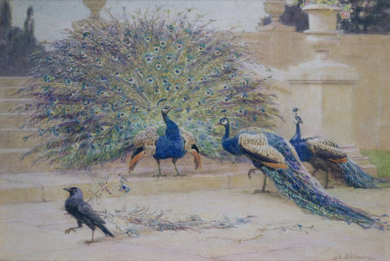 Den lånte fane af John Charles Dollman