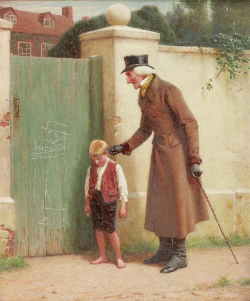 Landsbykunstneren, 1899 af John Charles Dollman
