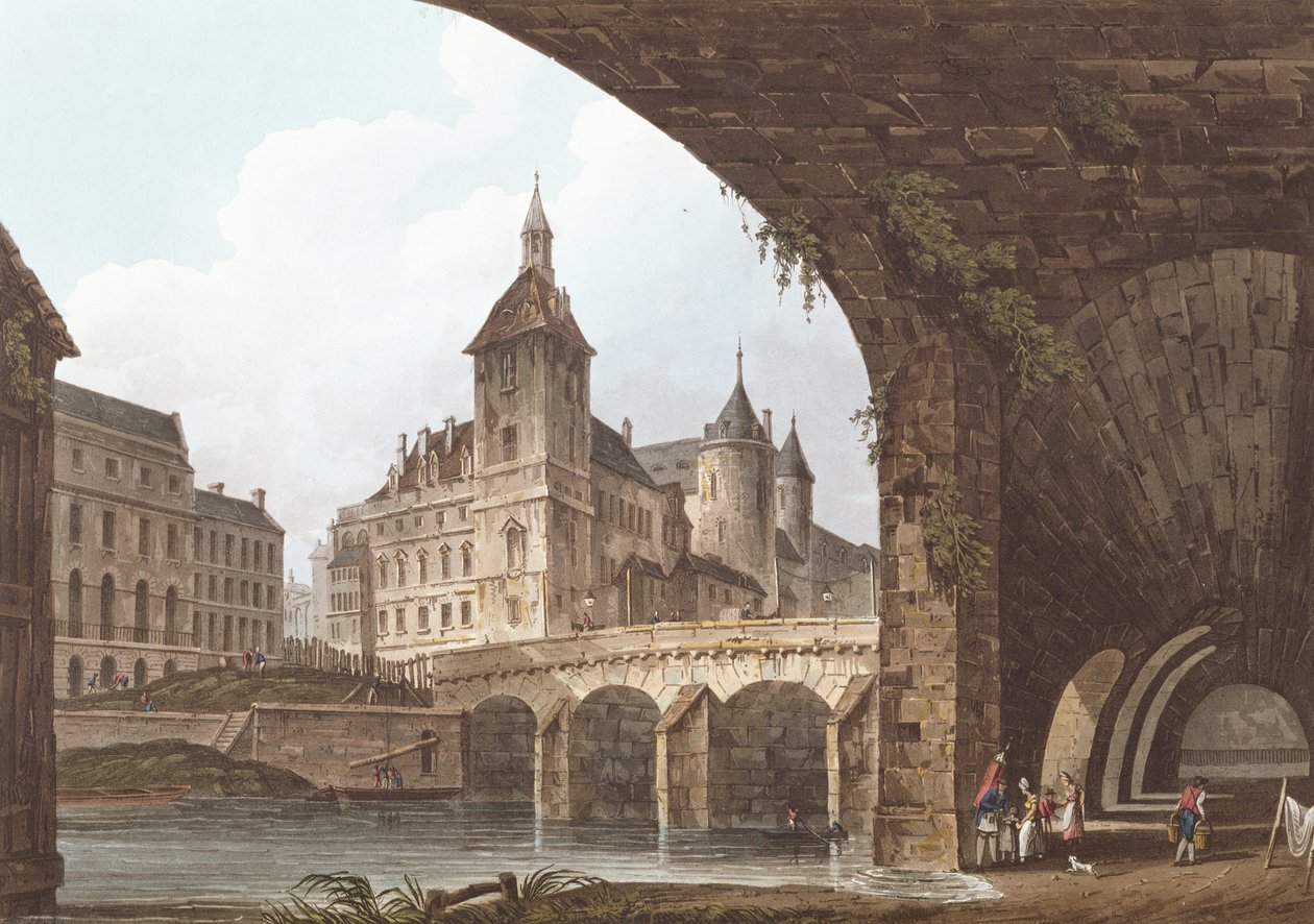 Udsigt over Pont-au-Change, Tour de l