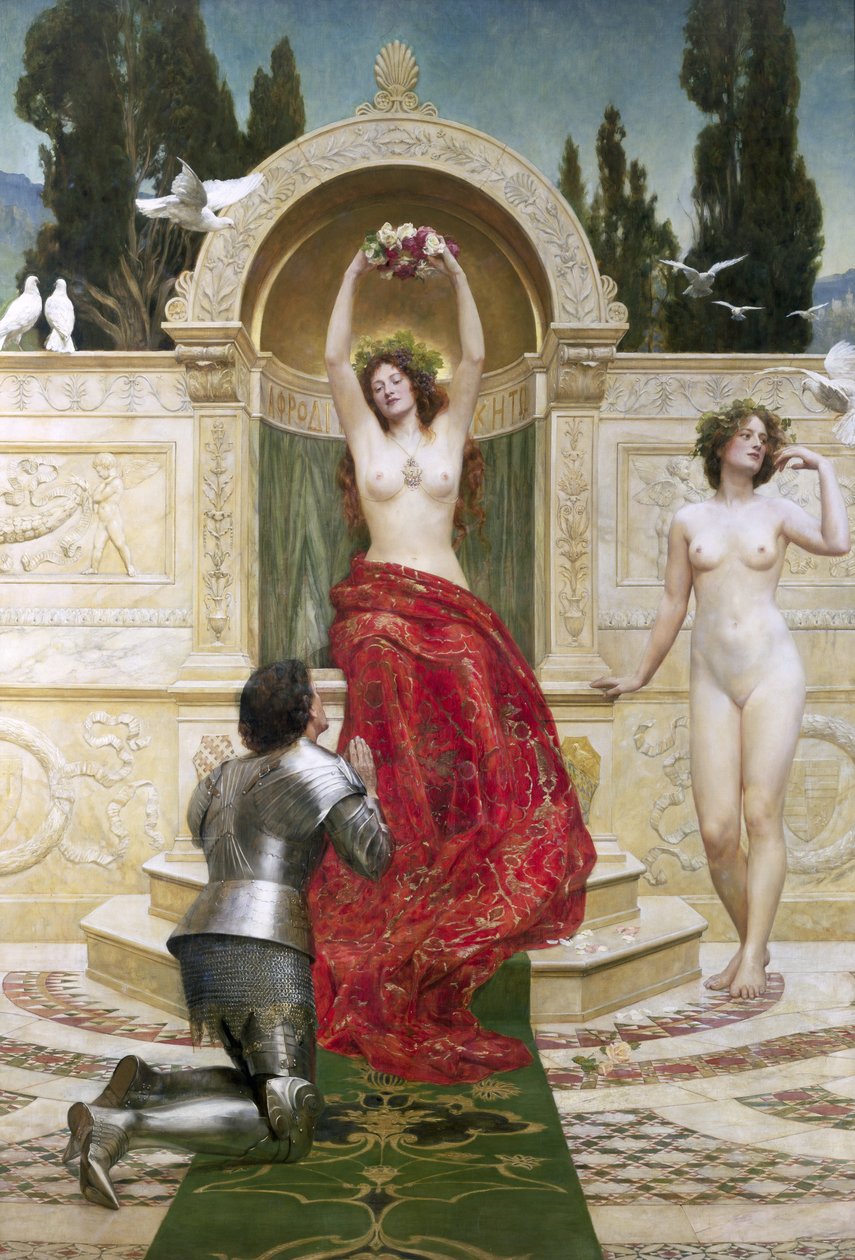 I Venusburg (Tannhauser), 1901 af John Collier
